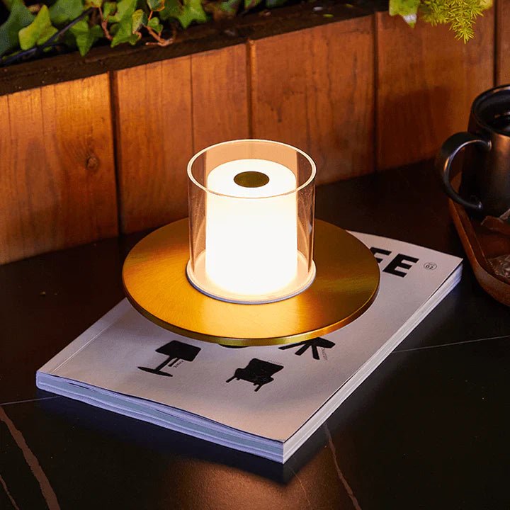 LED stearinlys lampe varm hvid – sikker dekorationslampe USB