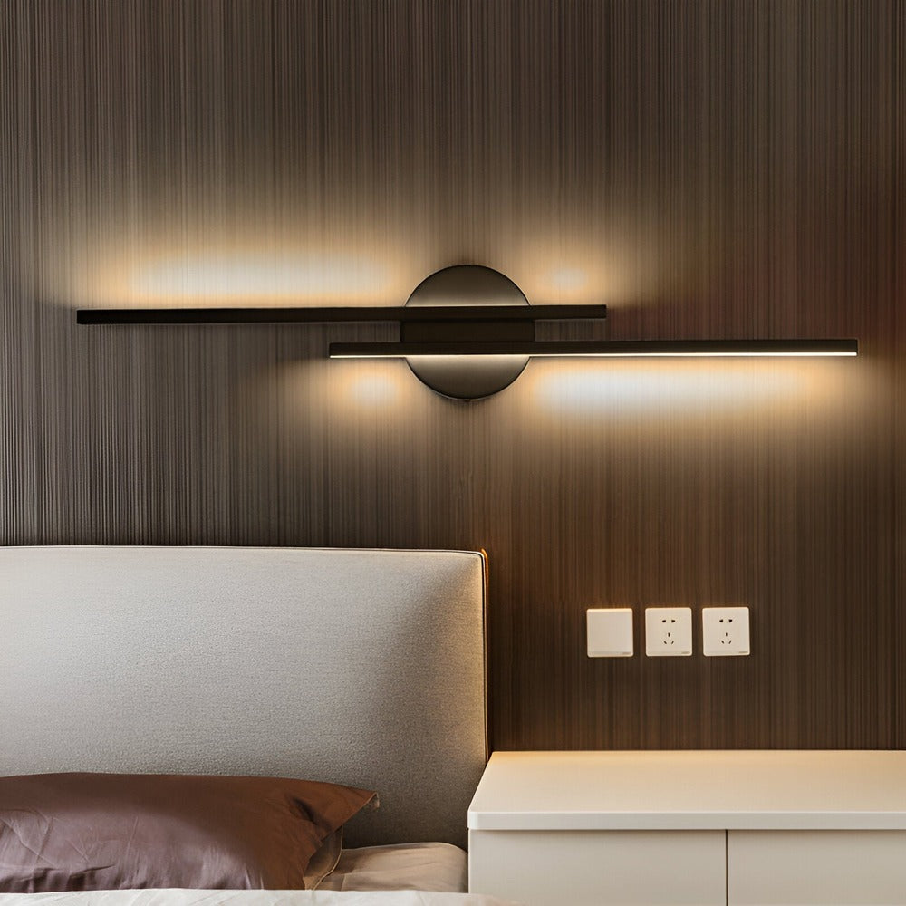 VeloraLine – Modern Væglampe i Minimalistisk Aluminiumdesign