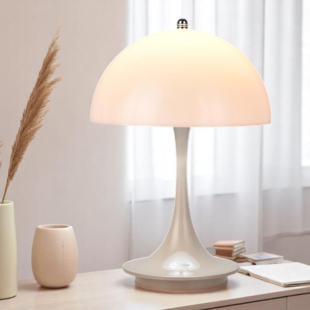 Trådløs svampeformet LED-bordlampe med touch