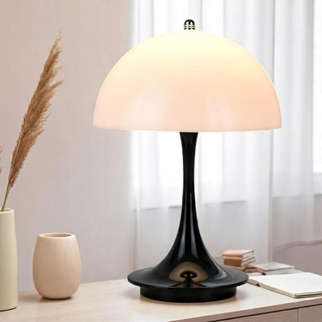 Trådløs svampeformet LED-bordlampe med touch