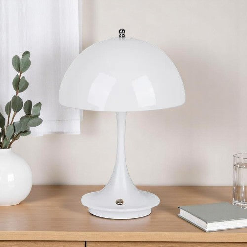 Trådløs svampeformet LED-bordlampe med touch