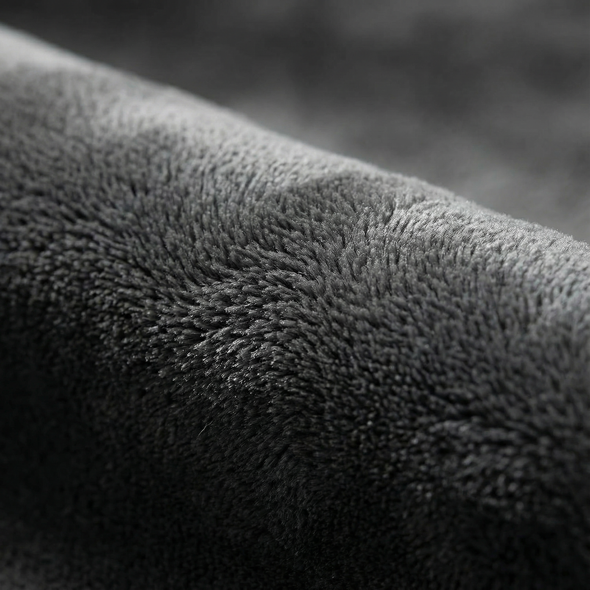 Bademåttesæt i velour og memory foam – 3 dele