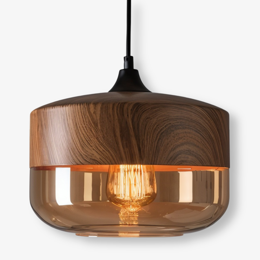 Glasoria Pendel – Retro Moderne Pendellampe i Glas
