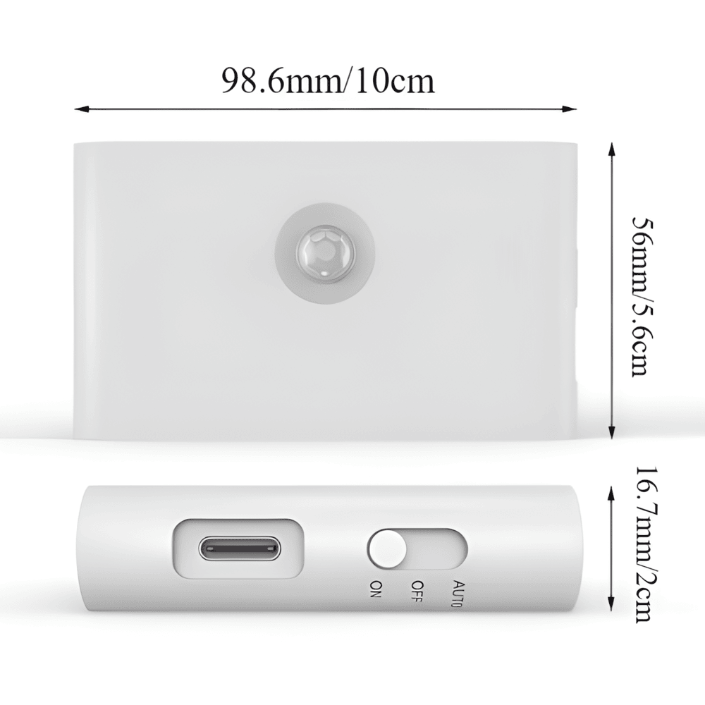 Sensora Væglampe – Intelligent LED Væglampe med Bevægelsessensor og Magnetisk Montering