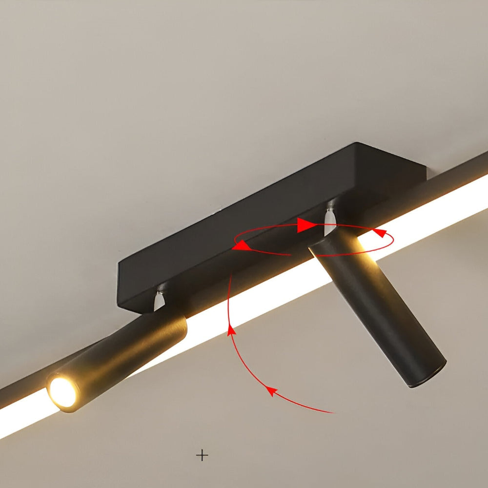 LED skinnespot lampe – justerbare spotlights til moderne belysning