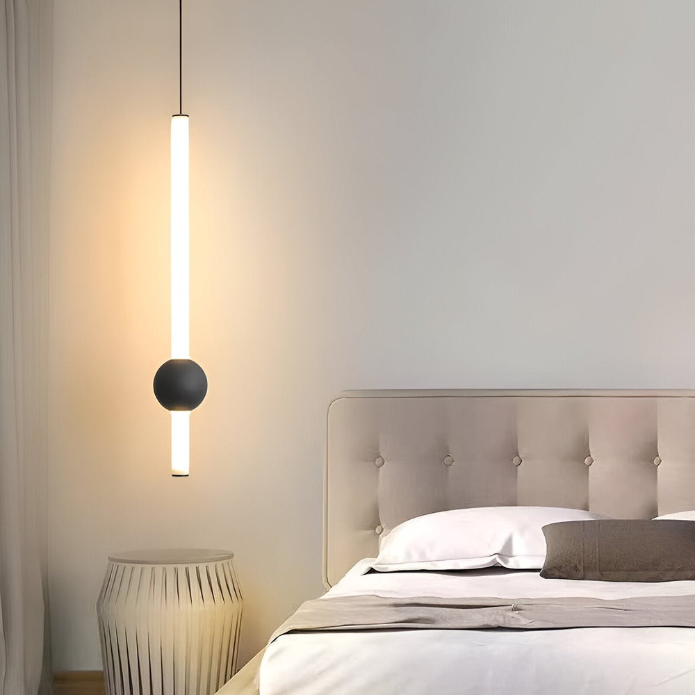Lineær geometrisk LED-pendellampe