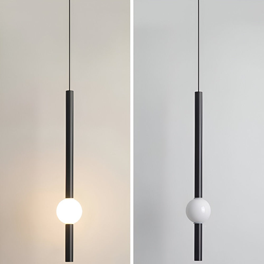 Lineær geometrisk LED-pendellampe