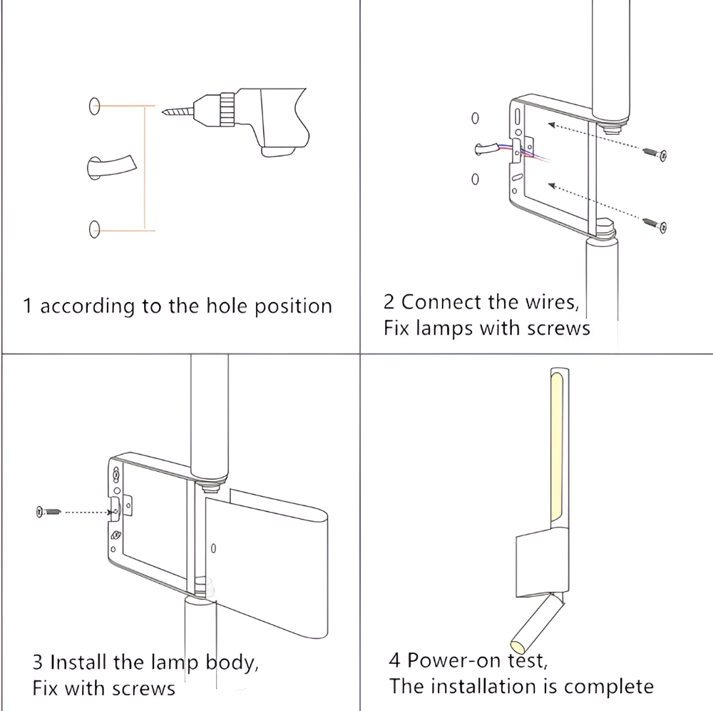 Flexora Beam Væglampe – Minimalistisk LED Væglampe i Aluminium med 330° Rotation