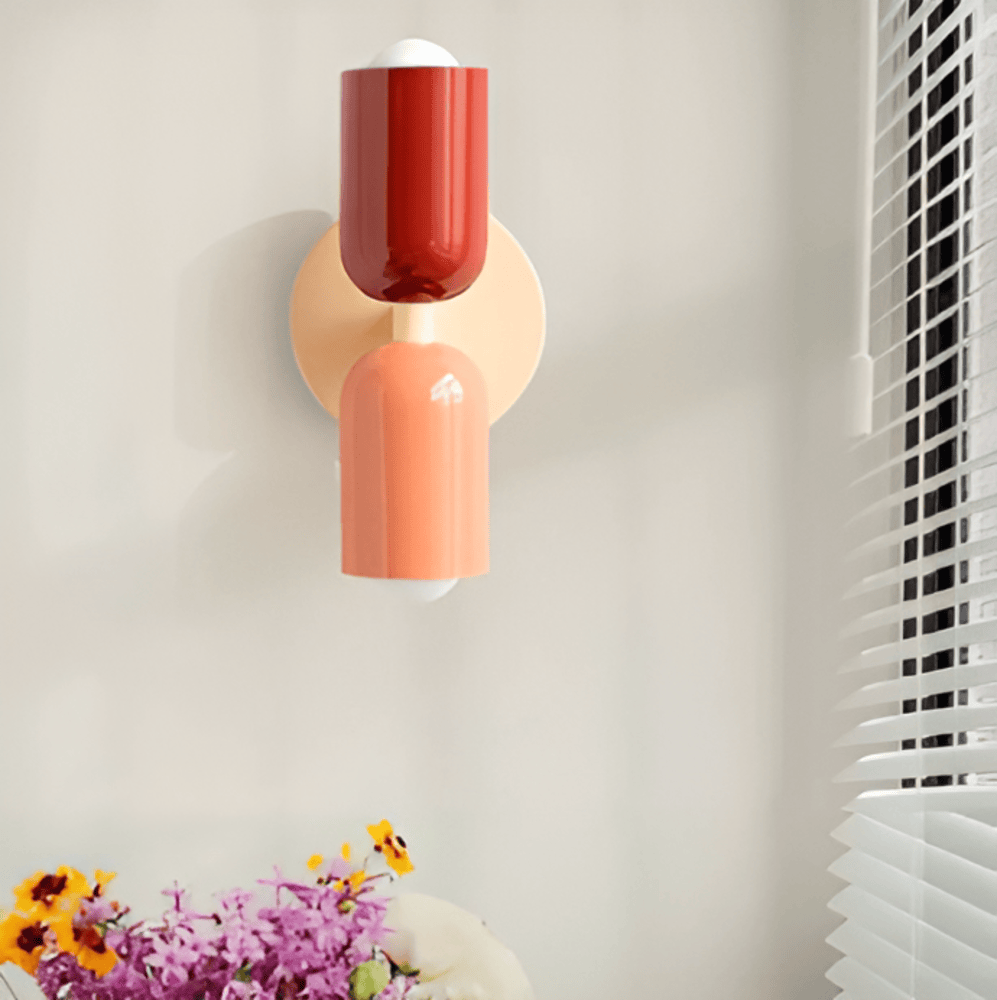 Eclipse Glow – Vintage Moderne Væglampe med Dobbeltsidet LED-belysning