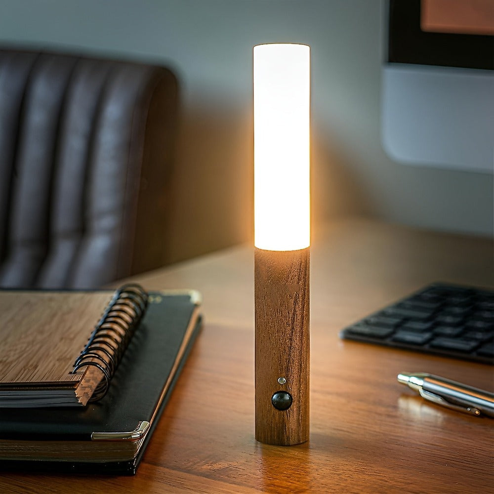 MagnaGlow Væglampe – Trådløs LED Lampe med Magnetisk Bevægelsessensor