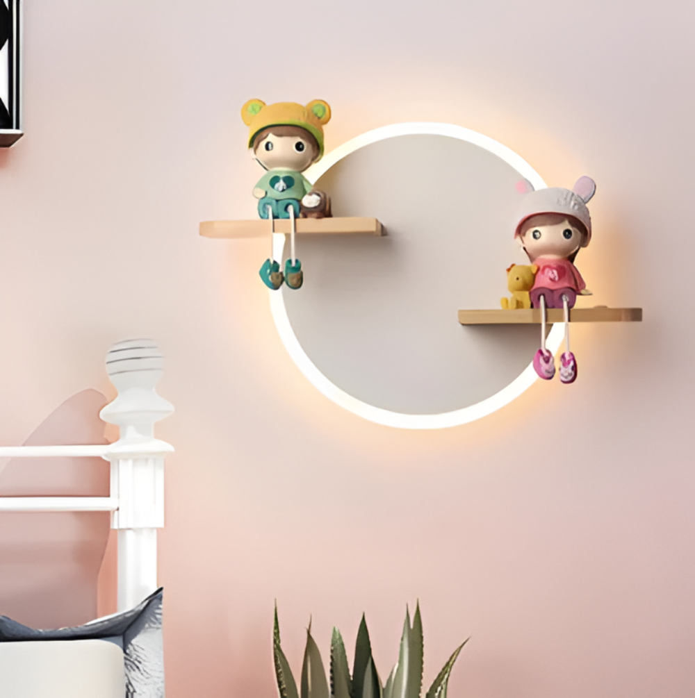 DreamiLume Væglampe – Legende LED Børnelampe i Farverigt Design
