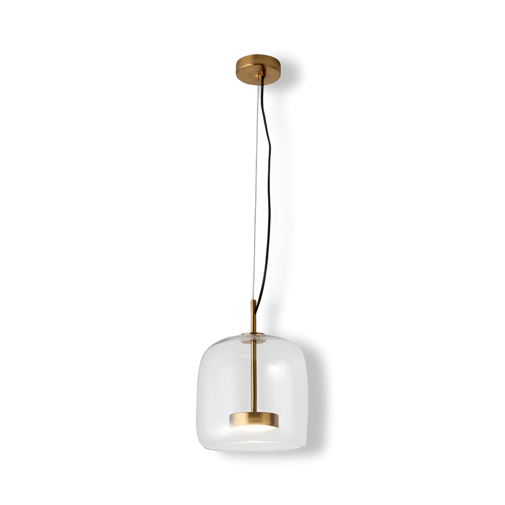 EcoGlow Pendel – Moderne Glaspendellampe med Tidløs Elegance