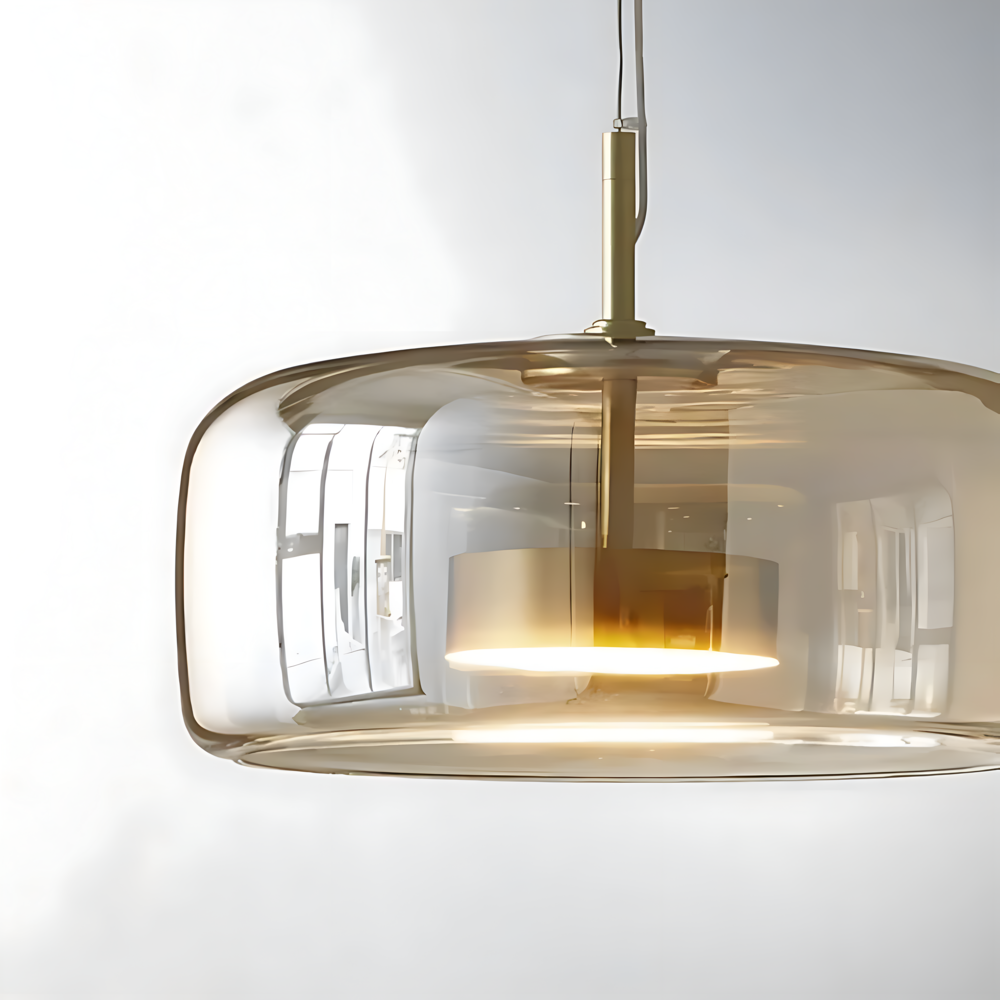 EcoGlow Pendel – Moderne Glaspendellampe med Tidløs Elegance