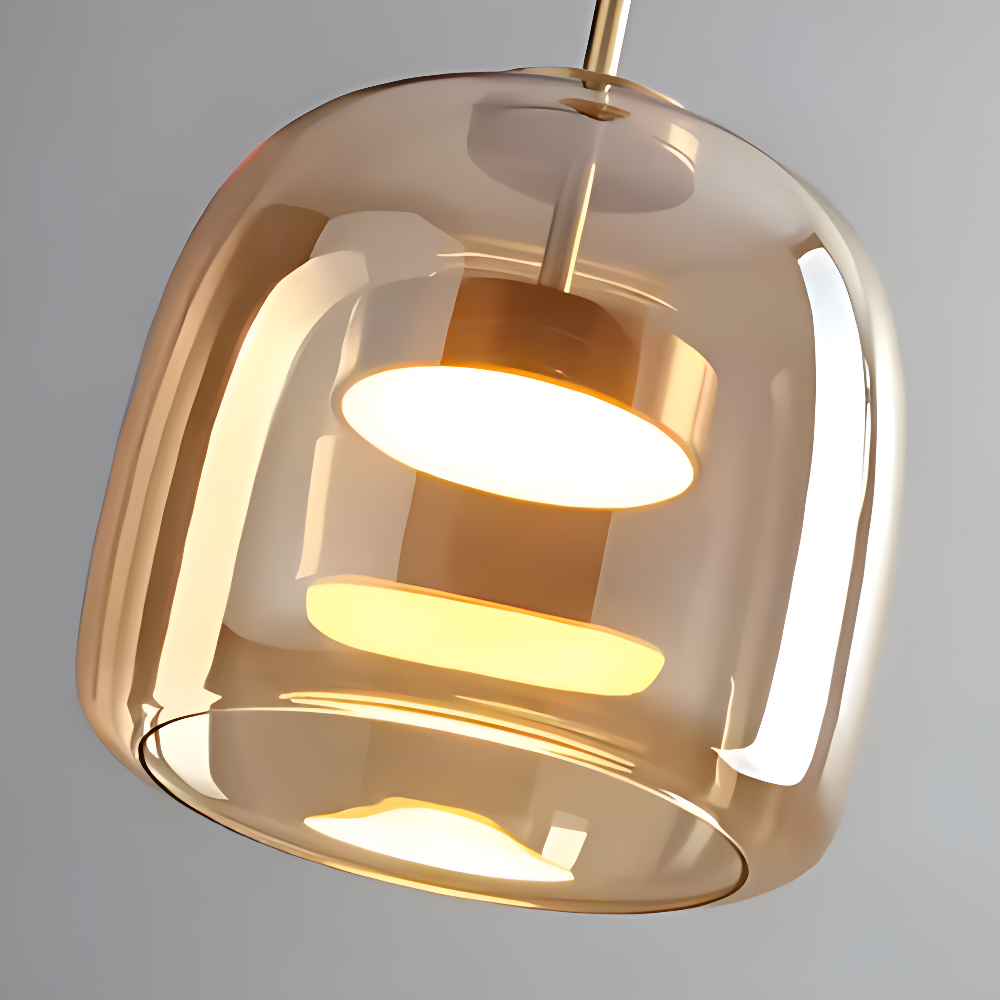 EcoGlow Pendel – Moderne Glaspendellampe med Tidløs Elegance