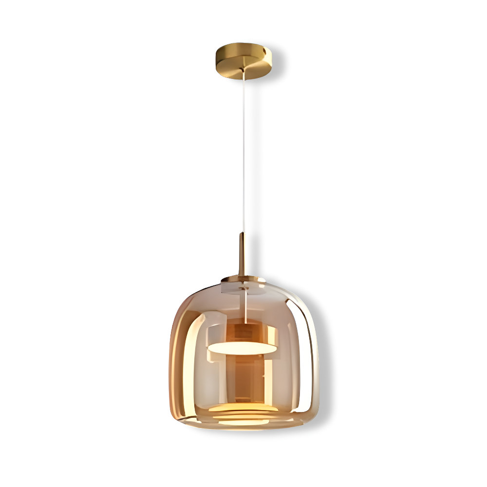 EcoGlow Pendel – Moderne Glaspendellampe med Tidløs Elegance