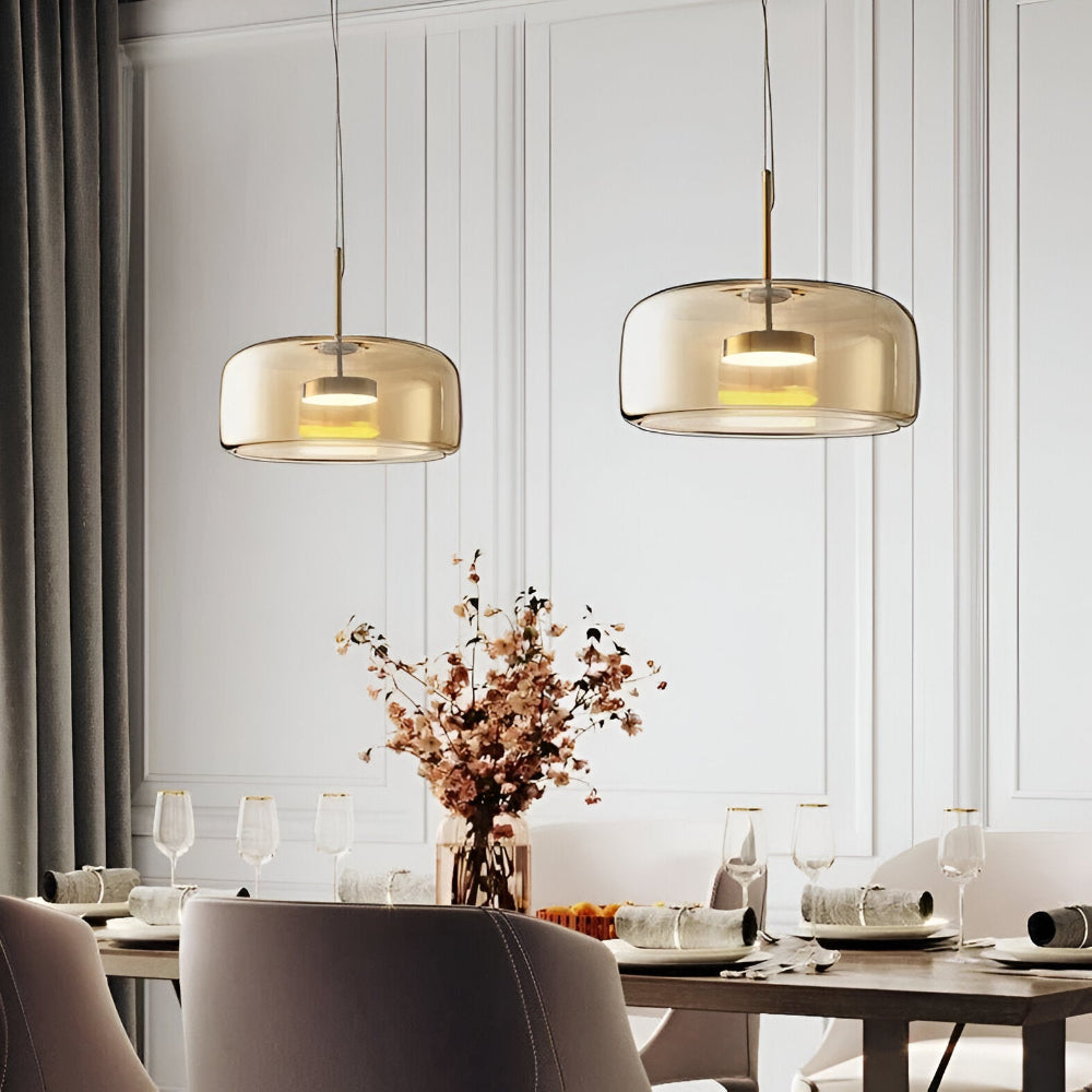 EcoGlow Pendel – Moderne Glaspendellampe med Tidløs Elegance