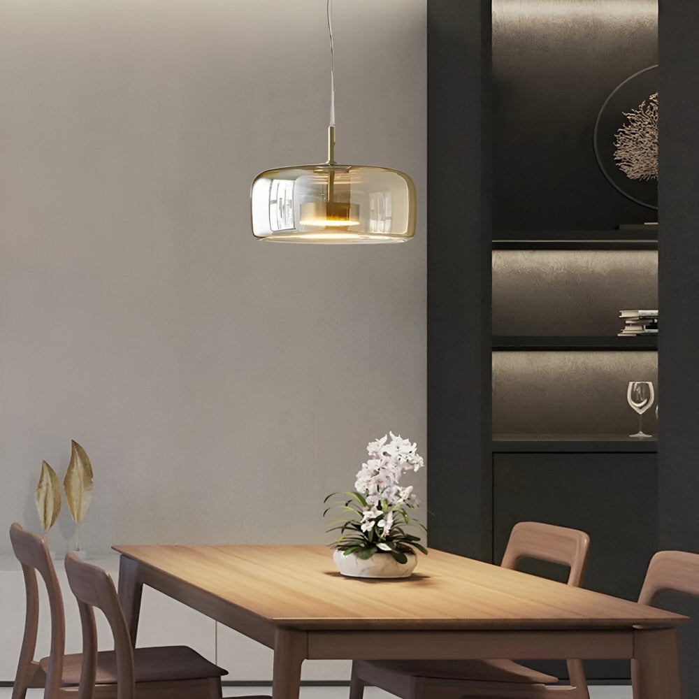 EcoGlow Pendel – Moderne Glaspendellampe med Tidløs Elegance