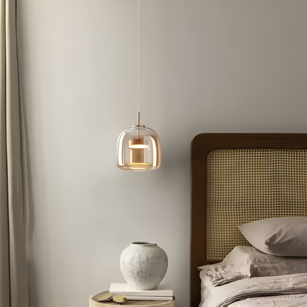 EcoGlow Pendel – Moderne Glaspendellampe med Tidløs Elegance