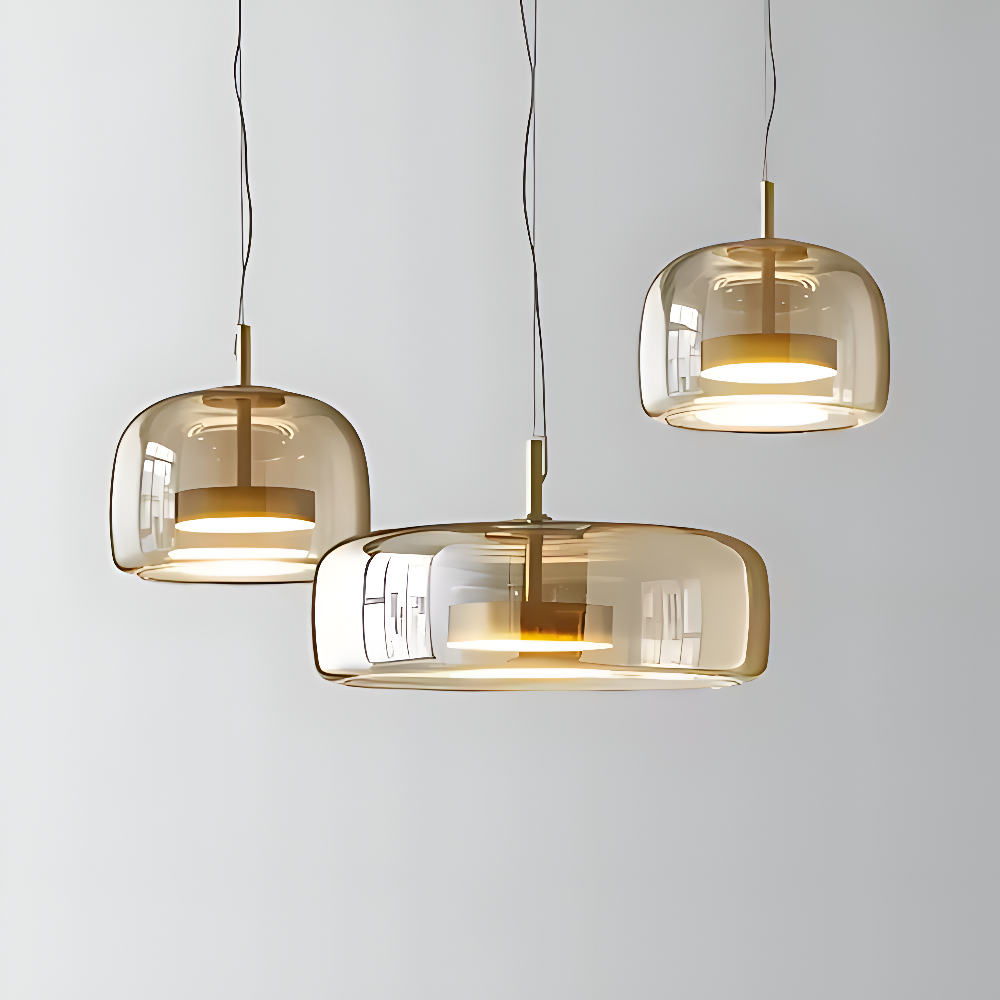 EcoGlow Pendel – Moderne Glaspendellampe med Tidløs Elegance