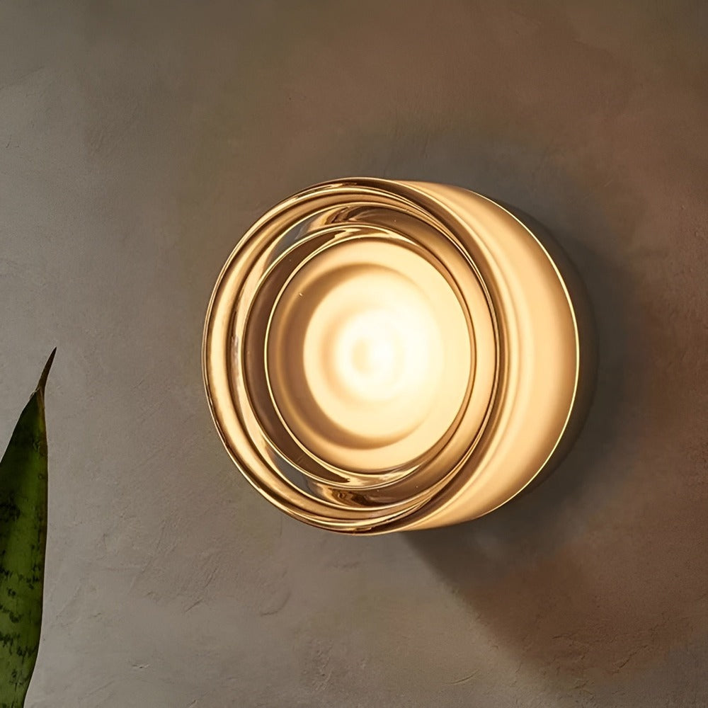 Geliora – Elegant Nordisk Væglampe i Glas med LED-lys