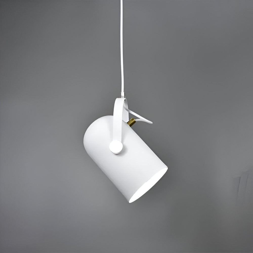 Justerbar pendellampe i aluminium – nordisk design til spisebord