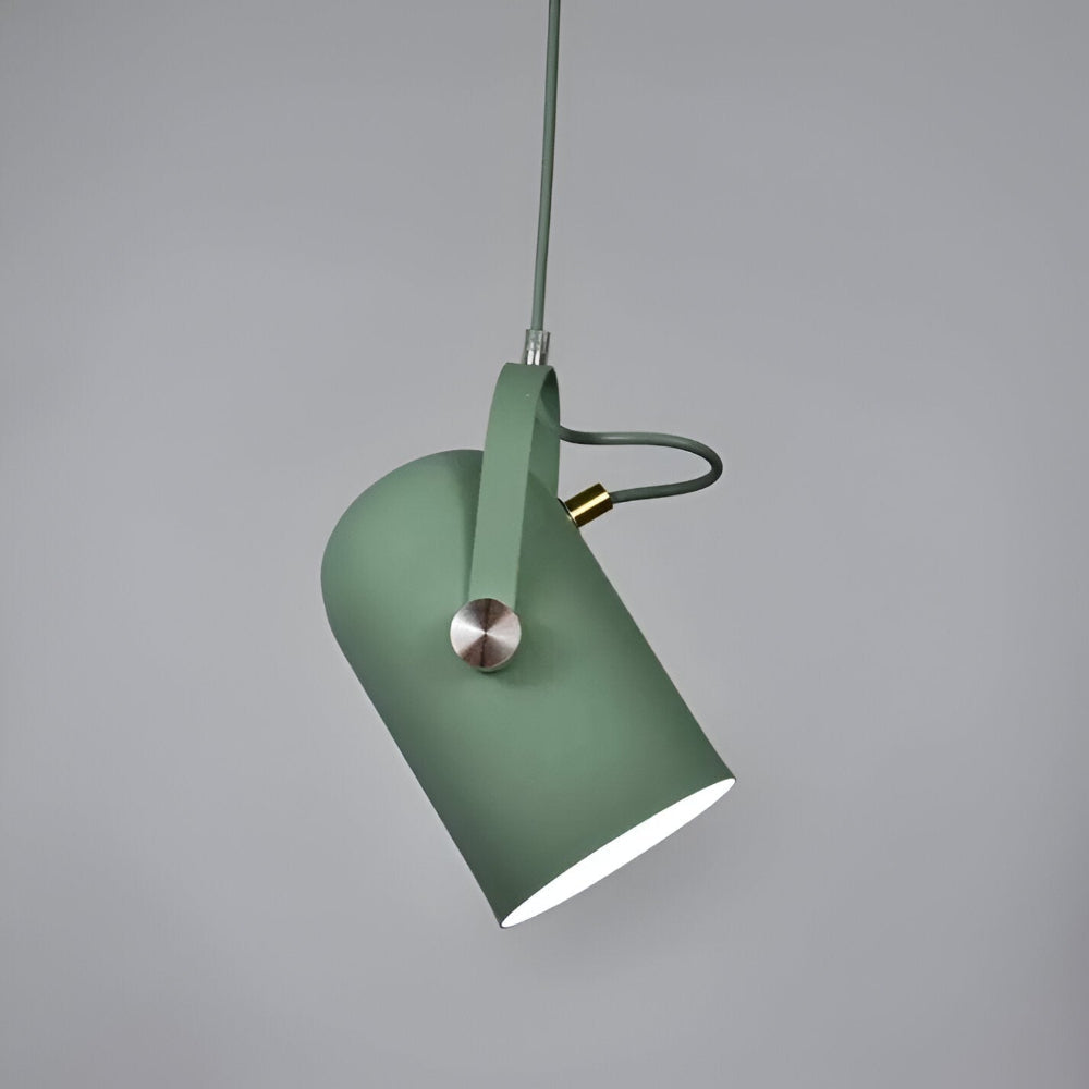 Justerbar pendellampe i aluminium – nordisk design til spisebord