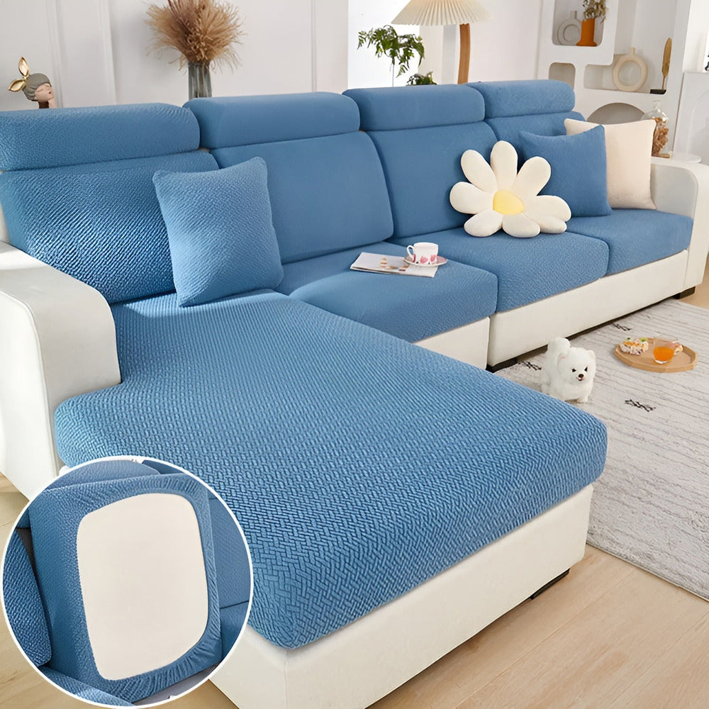 Elastisk sofaovertræk med 360° beskyttelse