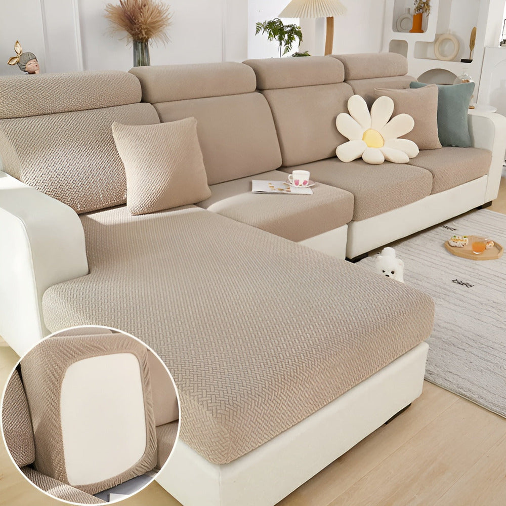 Elastisk sofaovertræk med 360° beskyttelse