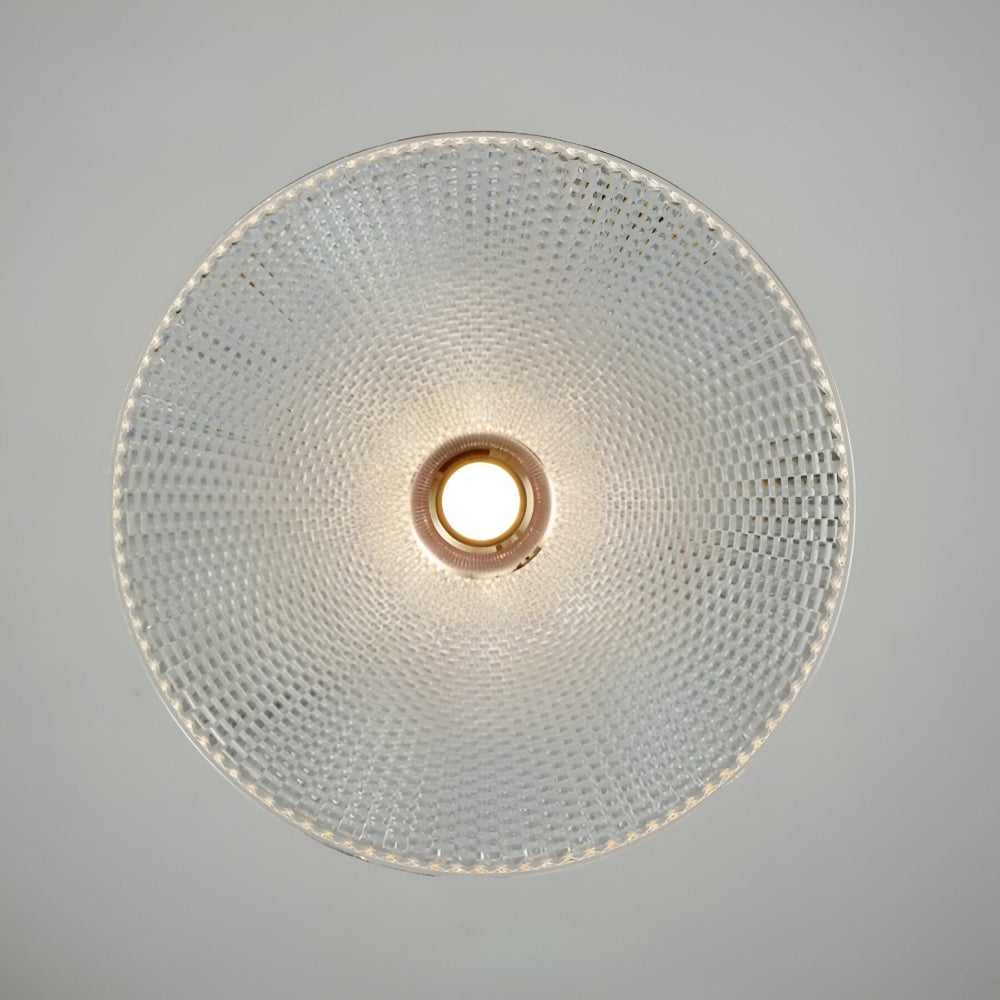Elegant akrylpendellampe med varmt LED-lys