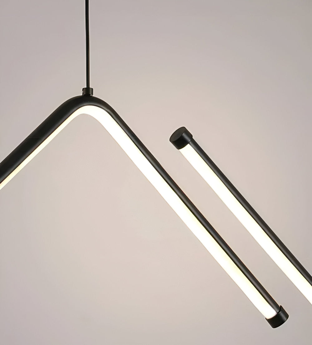Triangulær dæmpbar LED-pendellampe