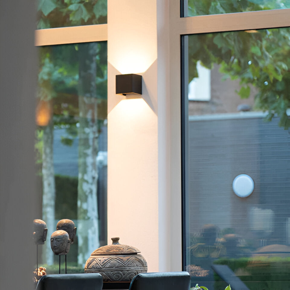 Nordivex – Moderne Nordisk LED Væglampe i Aluminium & Akryl