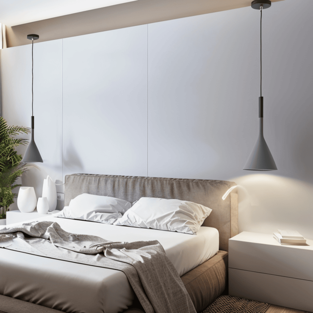 Konisk pendellampe i nordisk design – moderne loftlampe