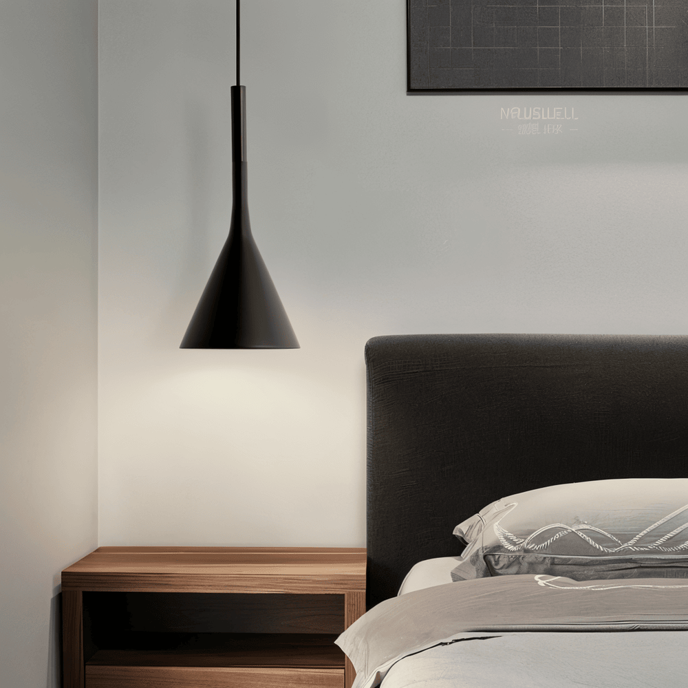 Konisk pendellampe i nordisk design – moderne loftlampe