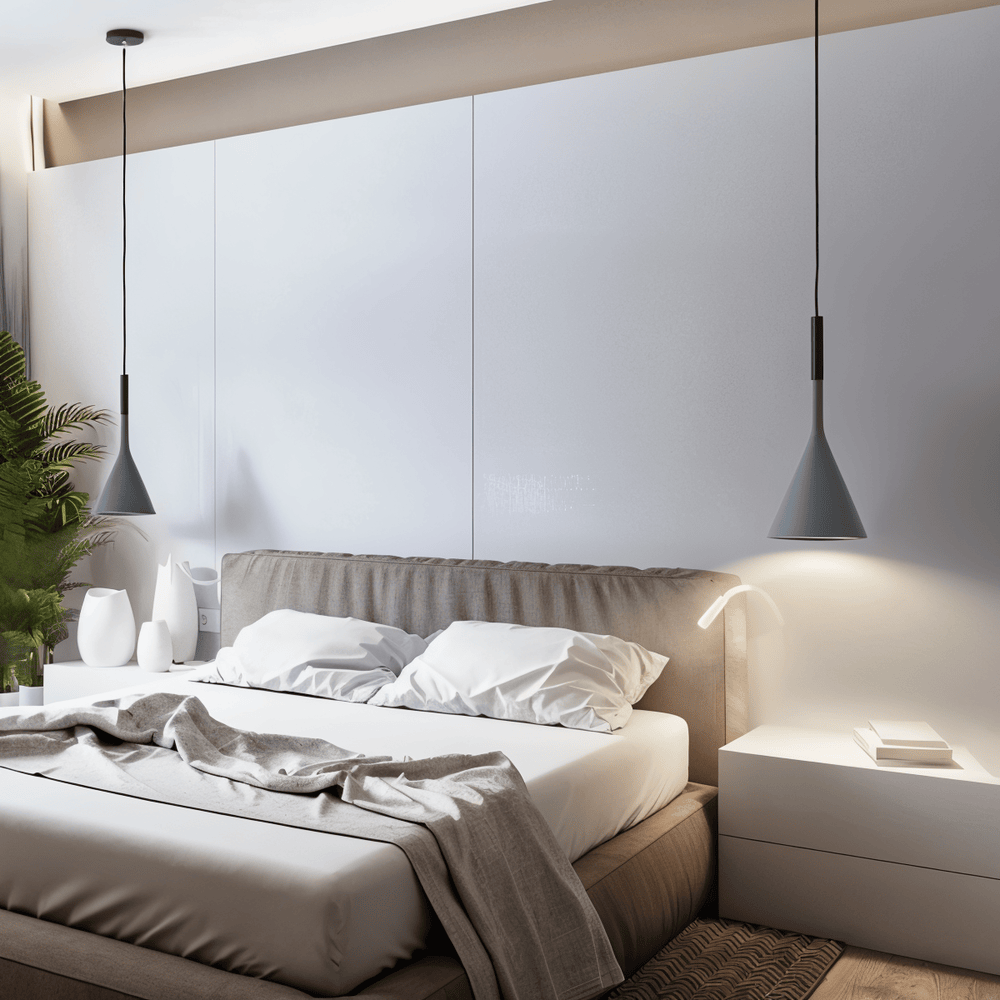 Konisk pendellampe i nordisk design – moderne loftlampe