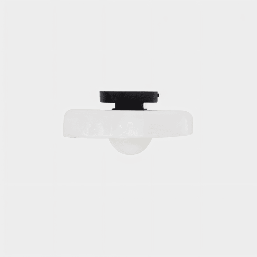 Solvéra – Nordisk Loftlampe i Glas med Orange Design