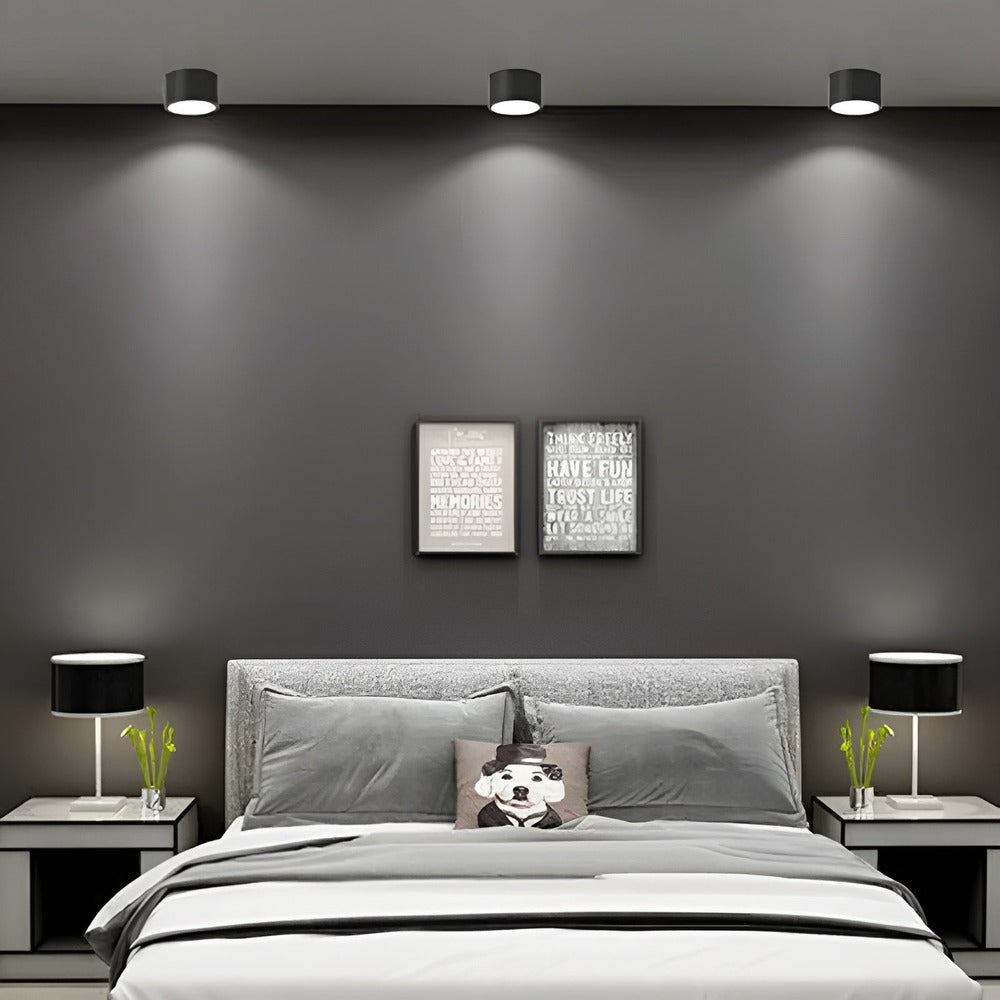 Coloryn Tube Loftlampe – Farverig Cylinder Loftlampe i Retro Minimalistisk Design