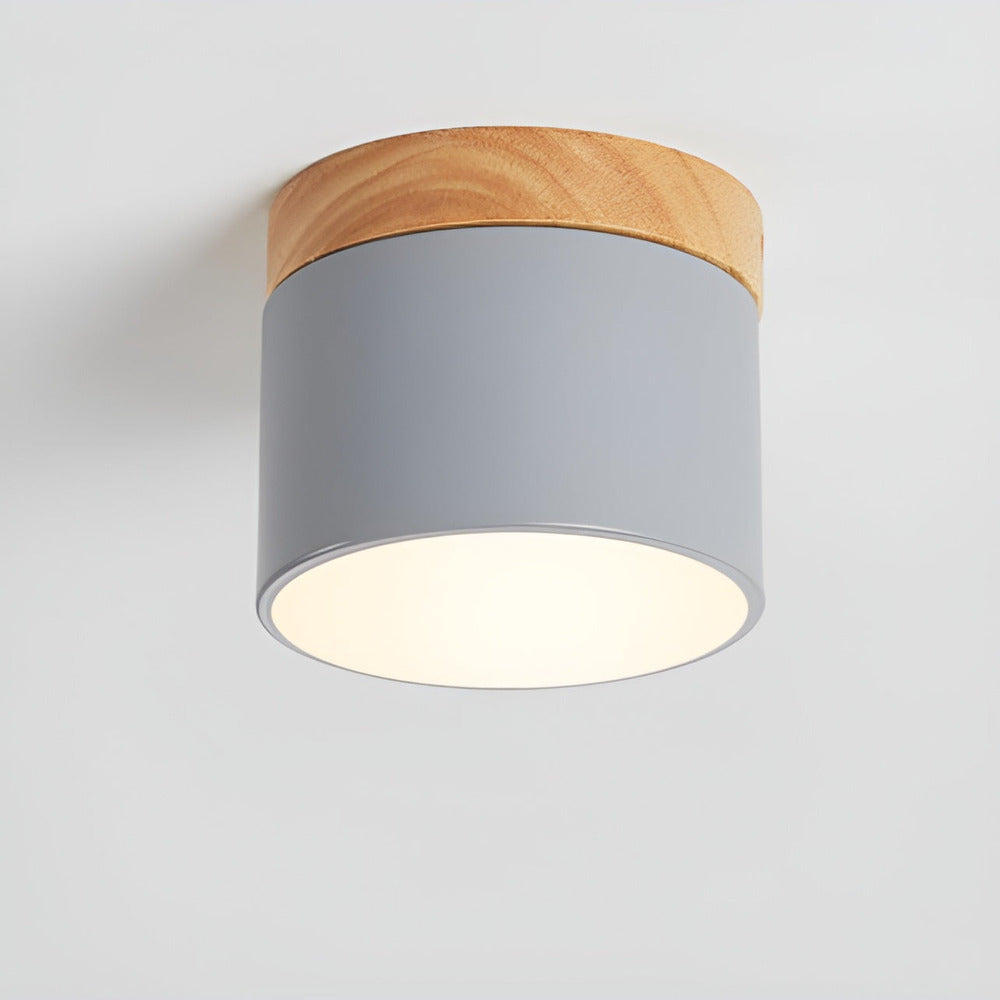 Coloryn Tube Loftlampe – Farverig Cylinder Loftlampe i Retro Minimalistisk Design