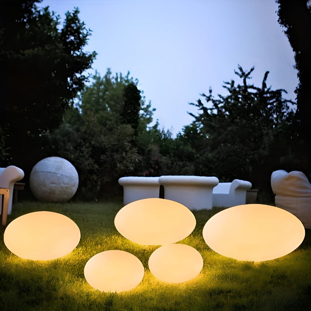 Rocklume – Naturtro LED Stenlampe til Haven med Solenergi