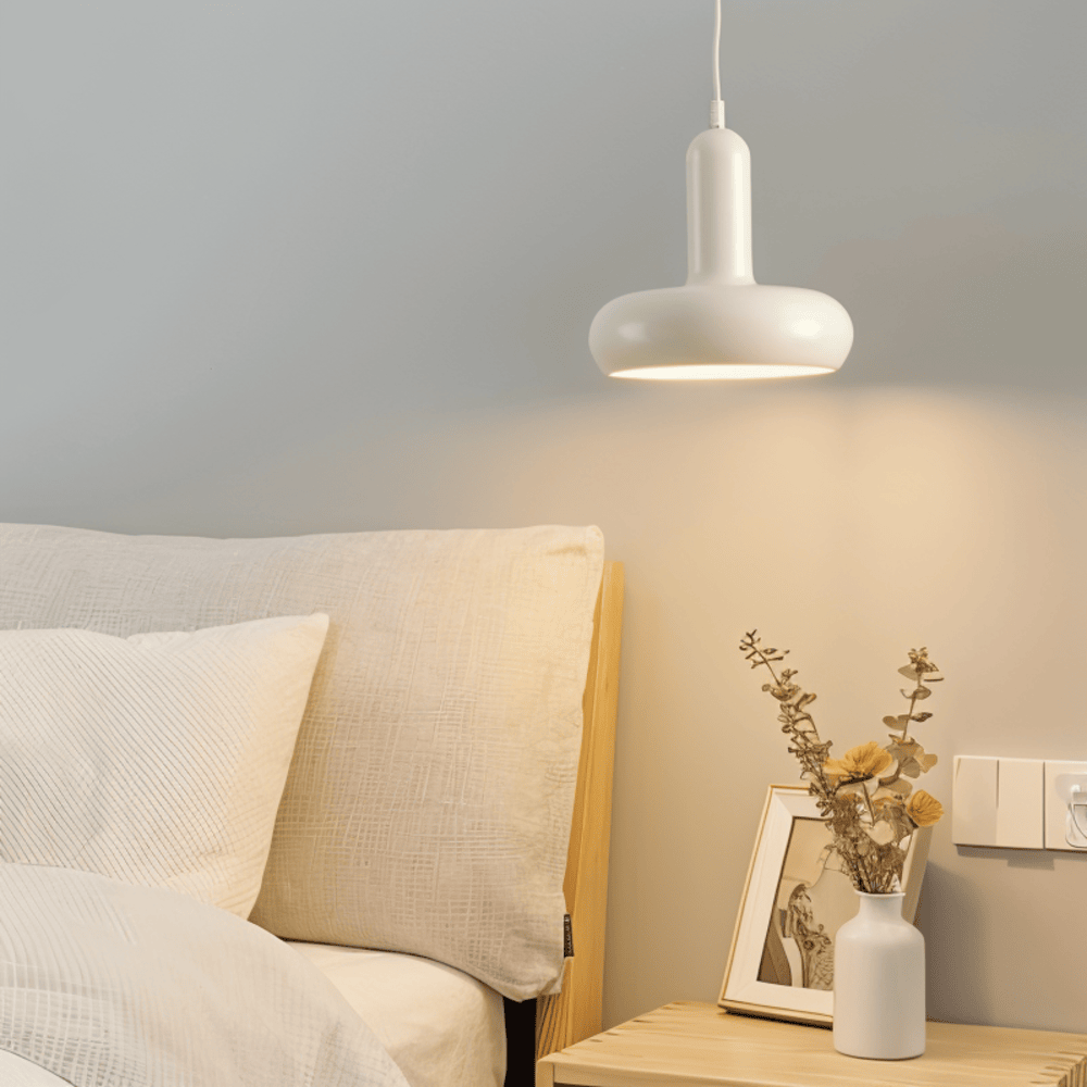 Farverig Bauhaus pendellampe – retro loftlampe i macaron stil