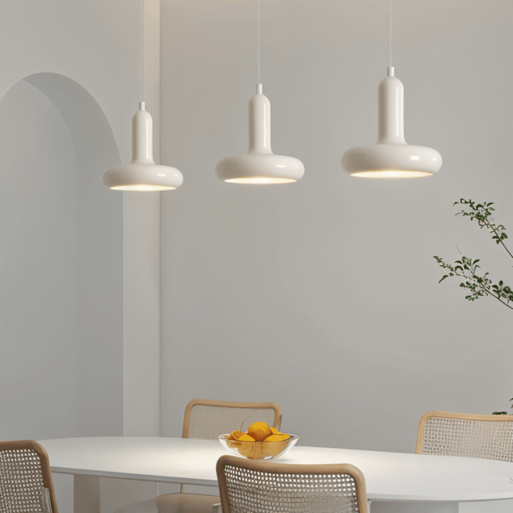 Farverig Bauhaus pendellampe – retro loftlampe i macaron stil