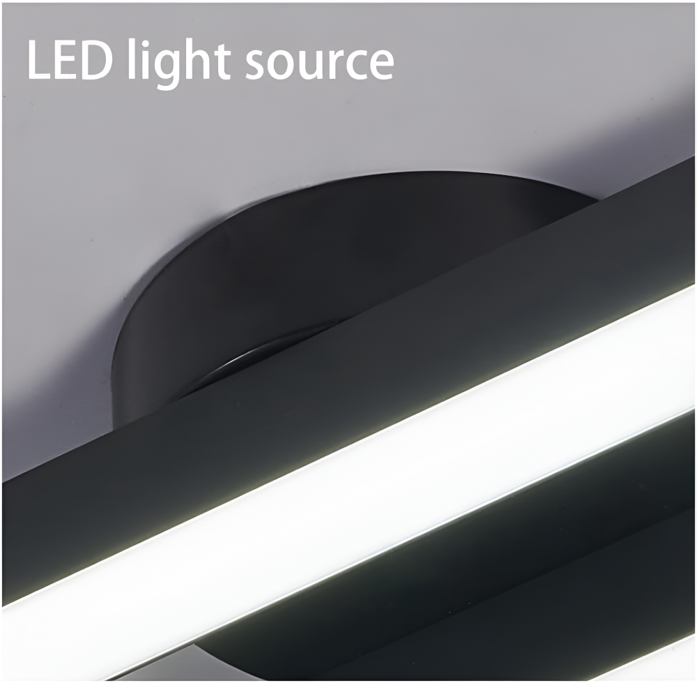 Moderne semi flush LED loftlampe i aluminium – dæmpbar plafondlampe