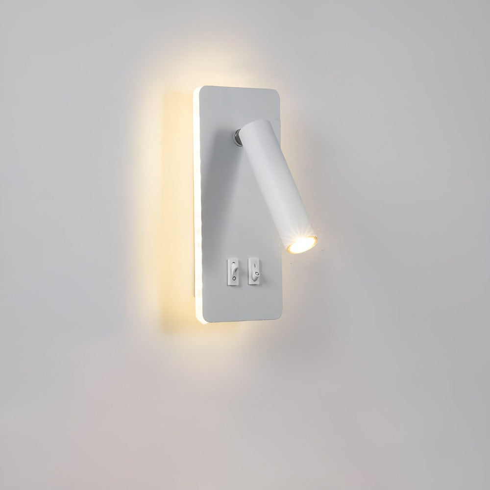 FlexiBeam Væglampe – Minimalistisk Cylinderlampe med 330° Rotation