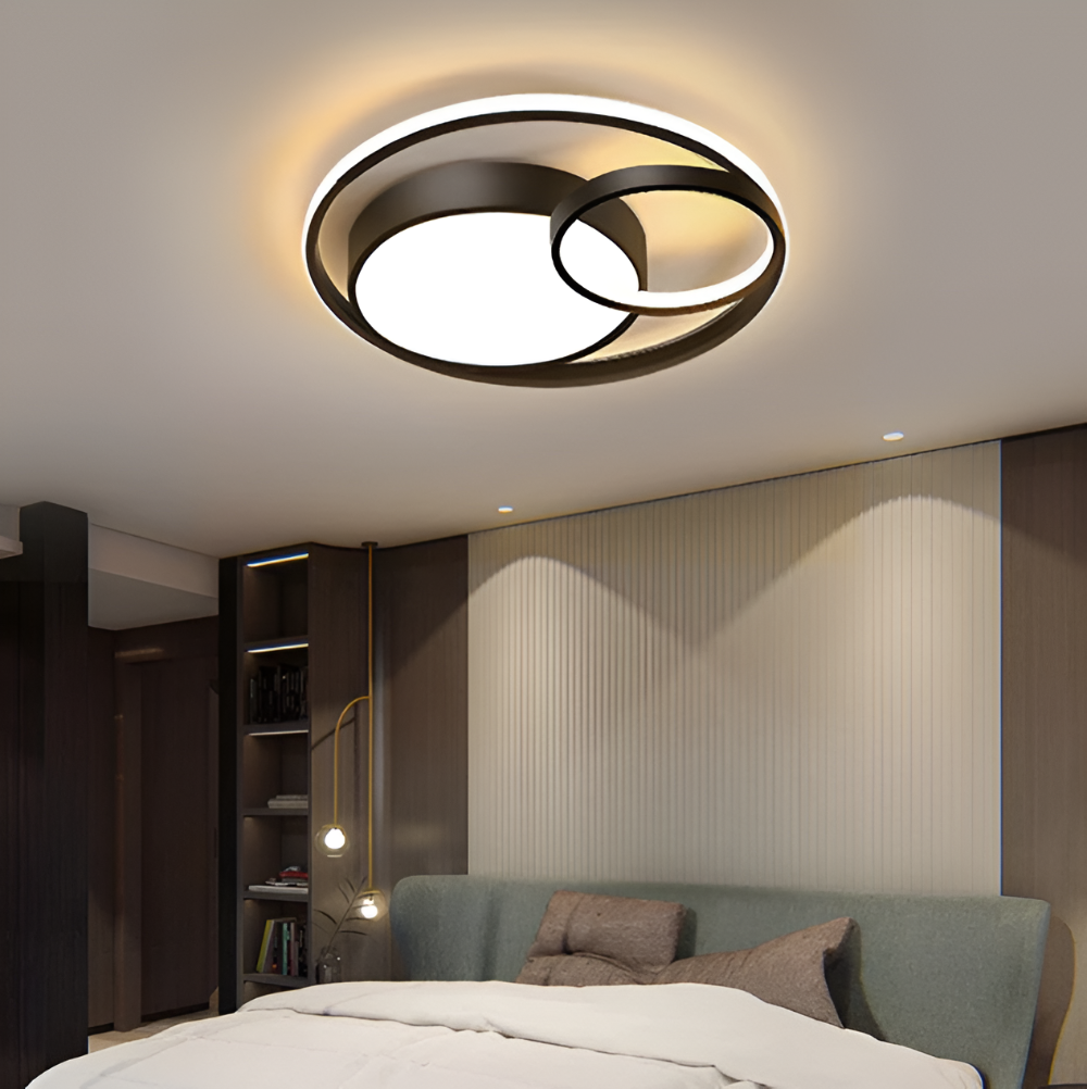 Cirvexa Loftlampe – Rund Dæmpbar LED Loftlampe med Moderne Ringdesign