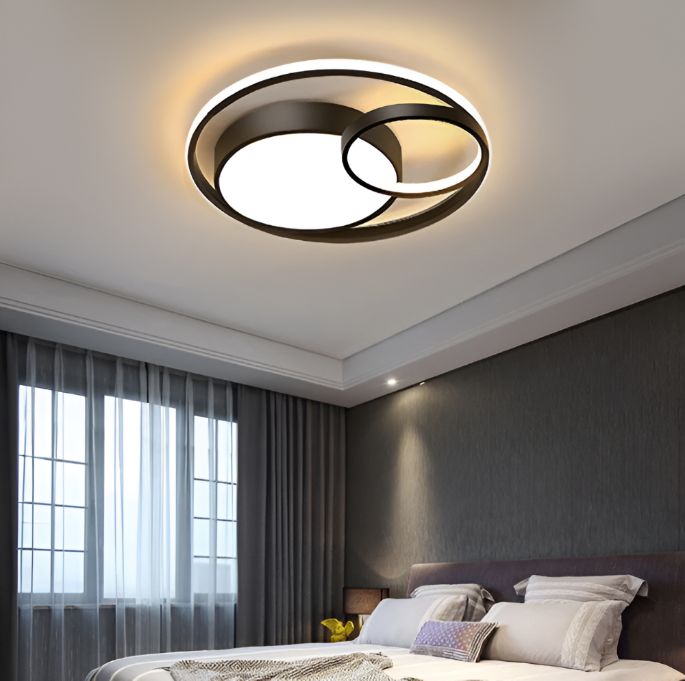 Cirvexa Loftlampe – Rund Dæmpbar LED Loftlampe med Moderne Ringdesign