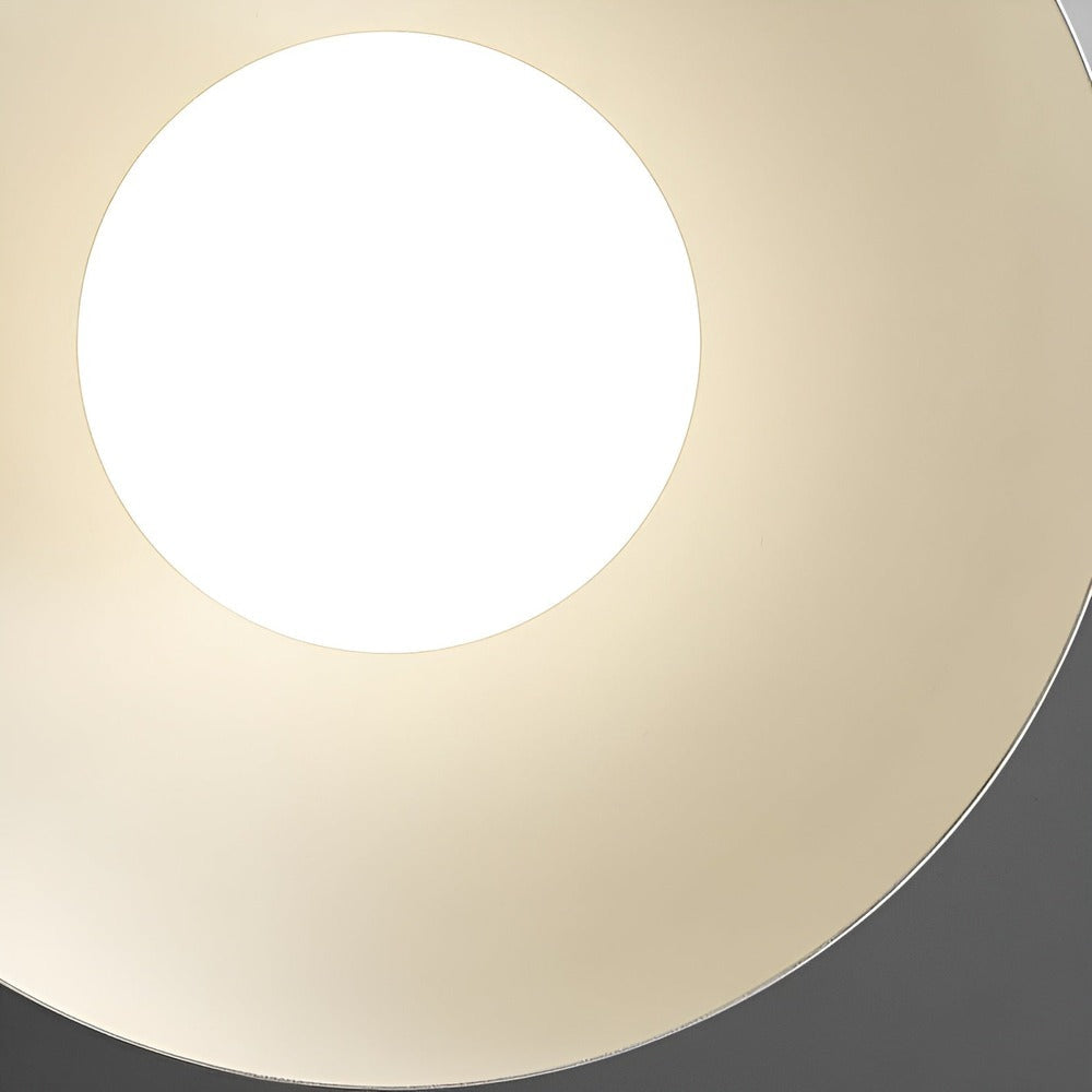 Zenora Loftlampe – Japansk Loftlampe i Glas og Jern med Wabi-Sabi Design