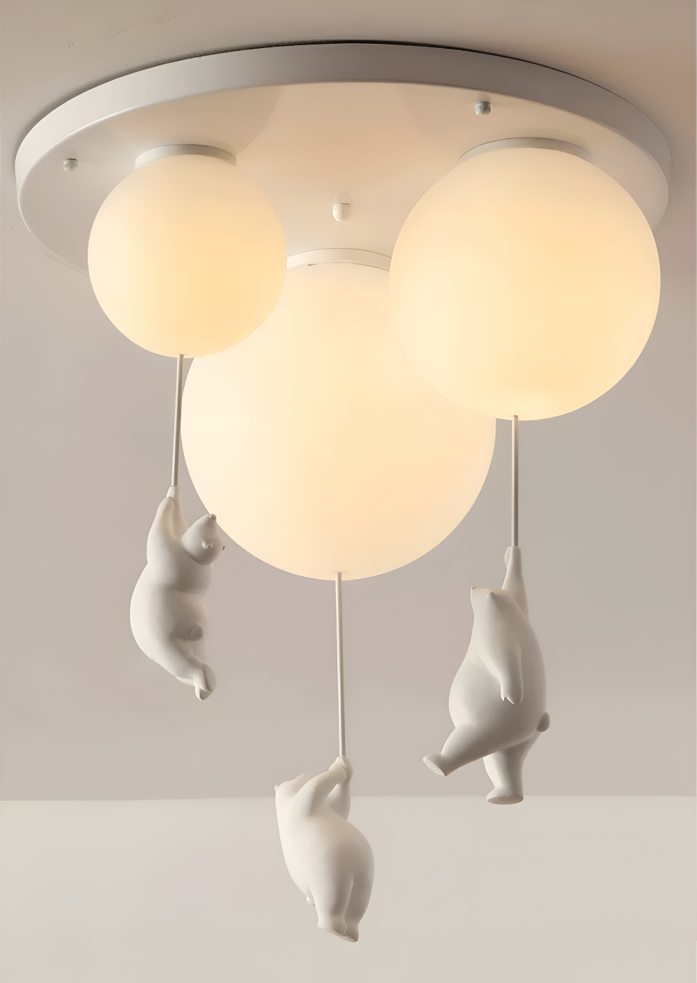 BalloBear Pendel – Legende Ballon Pendellampe til Børneværelse