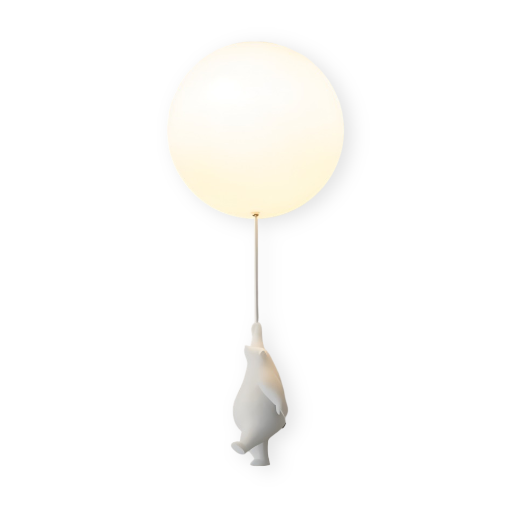 BalloBear Pendel – Legende Ballon Pendellampe til Børneværelse
