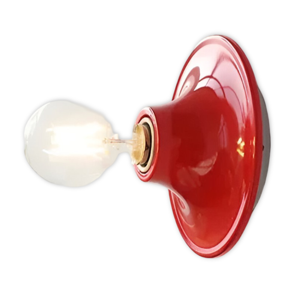 Retro væglampe i metal – klassisk LED lampe til indendørs