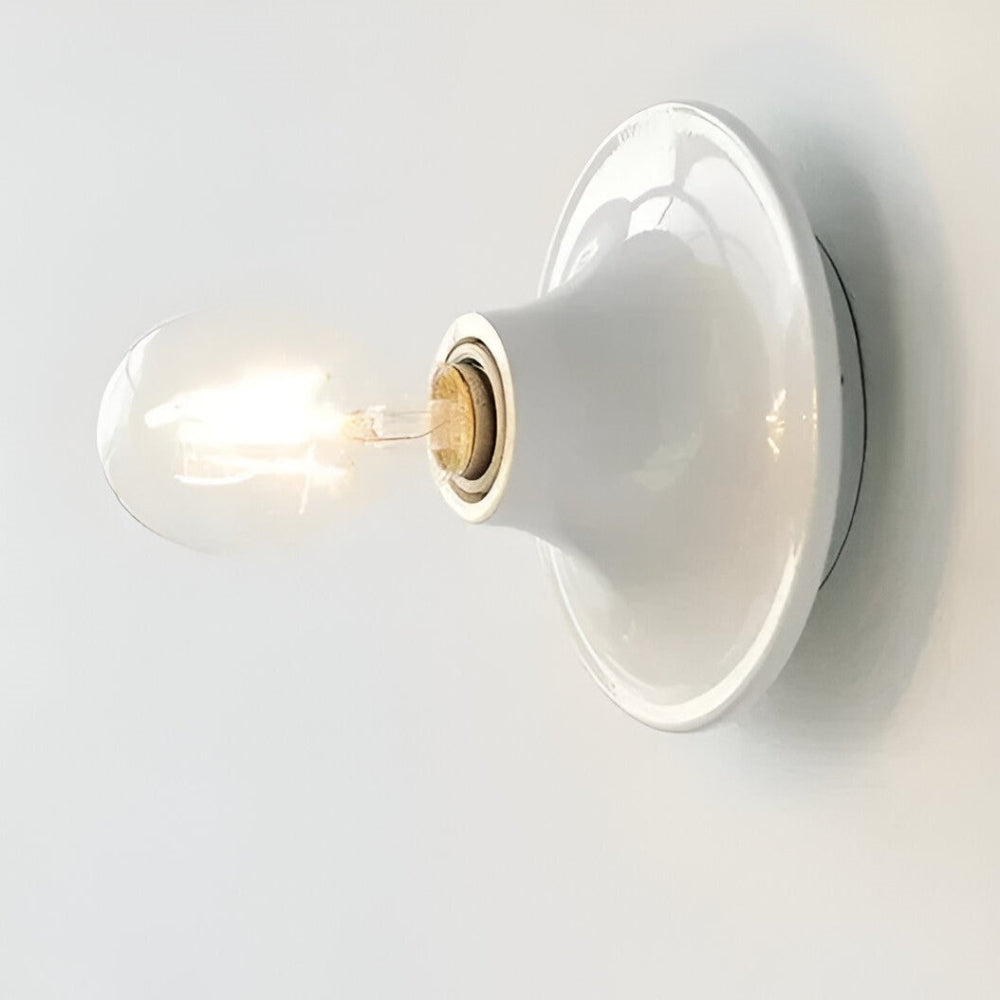 Retro væglampe i metal – klassisk LED lampe til indendørs