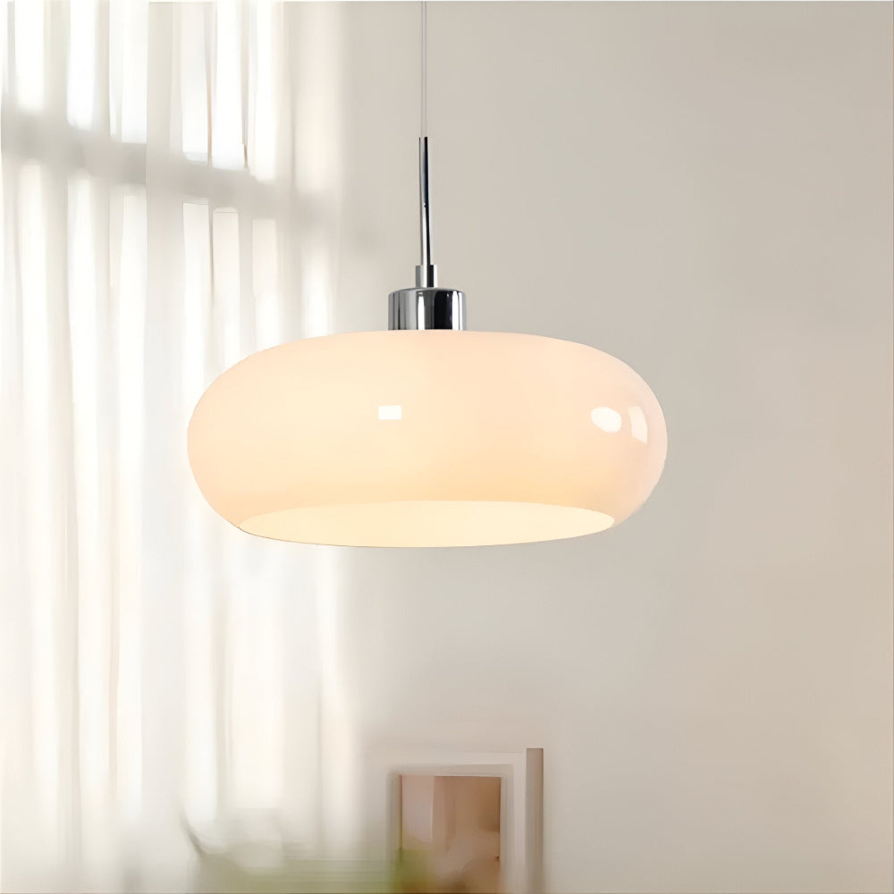 CircaForma Pendel – Retro Moderne Bauhaus Glaspendellampe i Cirkelformet Design